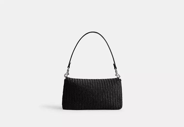 Sac à Porté épaule Souple Tabby Argent/Noir